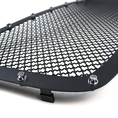 2005-2007 Chevy Silverado Rivet Style Black Stainless Steel Mesh Grille Insert