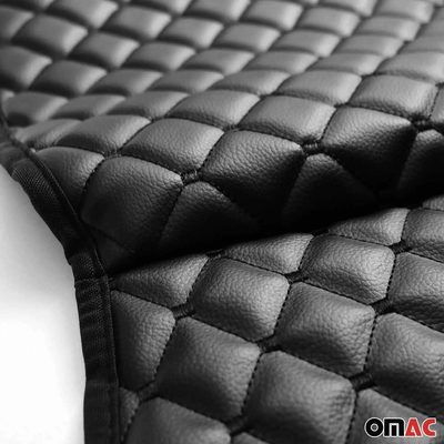 Cadillac Leather Breathable Front Seat Cover Pads Black