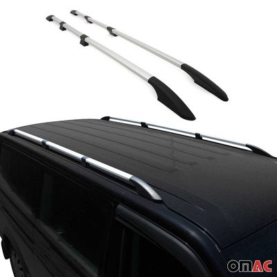 Roof Rack Side Rails for RAM ProMaster 1500/2500/3500 2014-2026 L3 L4 Long Gray