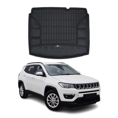 2017-2026 Jeep Compass Premium Cargo Liner Trunk Mat All Weather Heavy Duty Bottom Trunk