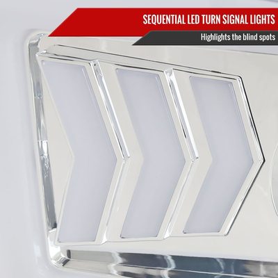 2014-2021 Toyota Tundra LED CBar Projector Headlights Arrow Signals Chrome