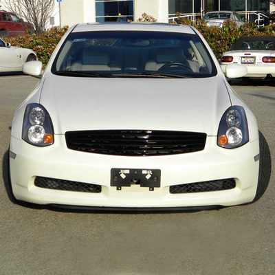 2003-2007 Infiniti G35 Coupe Black ABS OE Style Grille
