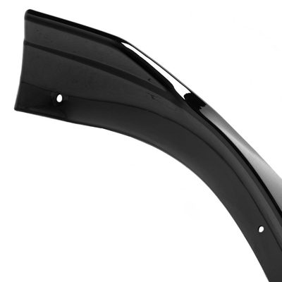 2016-2020 Tesla Model S Glossy Black 3Pcs Front Bumper Lip Splitter Kit