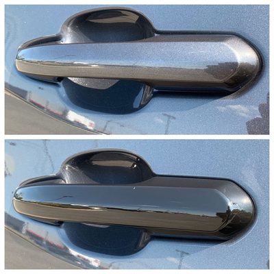 2019-2024 Toyota Highlander / RAV4 Door Handle Cover Gloss Black 4Pcs ABS Plastic