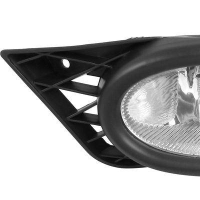 2009-2011 Honda Civic Sedan H11 Fog Lights Kit Chrome Housing/Clear Lens