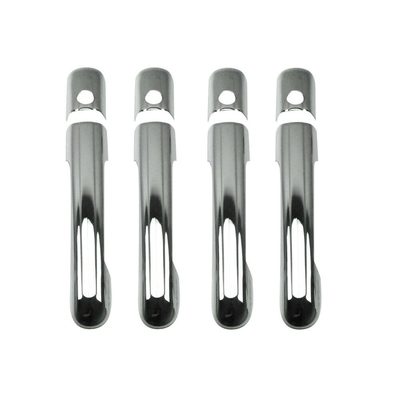2003-2006 Dodge Sprinter Door Handle Cover Protector Stainless Steel 2 Door 4 Pcs 2 Key Hole