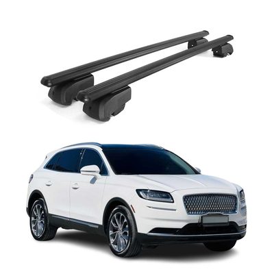 2019-2023 Lincoln Nautilus Roof Rack Cross Bars Black
