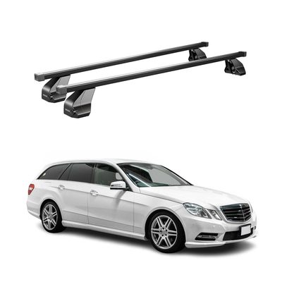 2010-2016 Mercedes E Class W212 Sedan Roof Rack Cross Bars Black