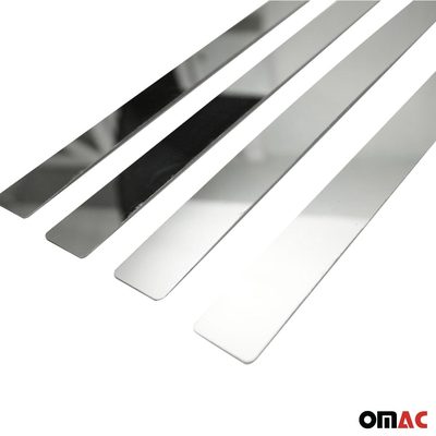 2012-2018 RAM 1500 Crew Cab Side Door Molding Trim Stainless Steel