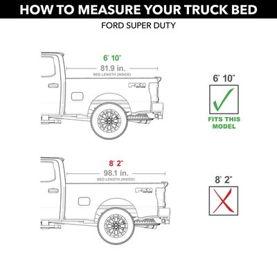Fits 2021-2026 Ford F150, 6'7" Bed (GXT-61320)