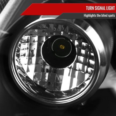 2006-2008 VW Golf Rabbit / Jetta Dual Halo Projector Headlights Matte Smoke