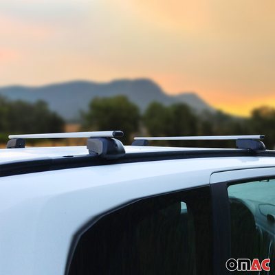 Roof Rack Luggage Carrier Cross Bars Steel for Buick Encore GX 2020-2026 Gray