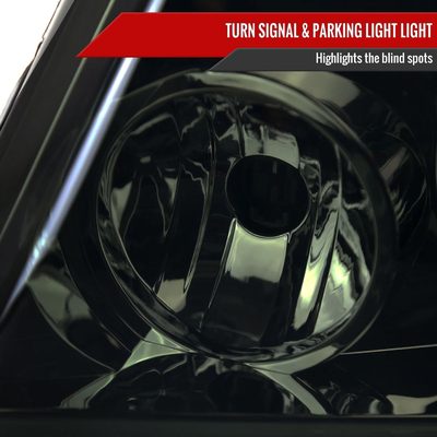 2004-2008 Ford F-150/ 06-2008 Lincoln Mark LT LED Bar Factory Headlights Chrome