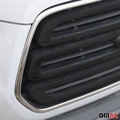 2015-2020 Ford Transit 150 250 350 Front Bumper Grill Trim Molding Stainless Steel 2Pcs