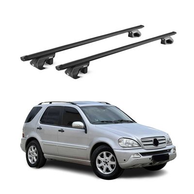 2012-2015 Mercedes ML Class W166 Roof Rack Cross Bars Black