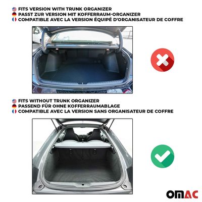 2017-2026 Alfa Romeo Giulia Cargo Liner Trunk Mat All Weather Black