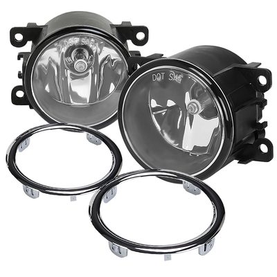 2012-2015 Honda Pilot H11 Fog Lights Kit Chrome Housing/Clear Lens