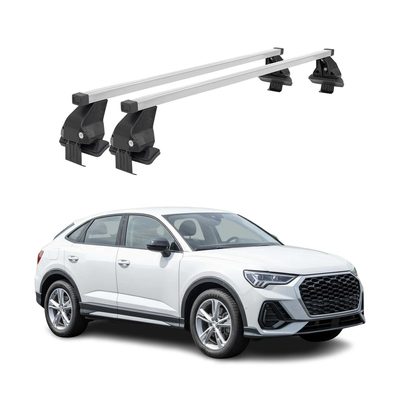 2020-2025 Audi Q3 2.gen Roof Rack Cross Bars Silver