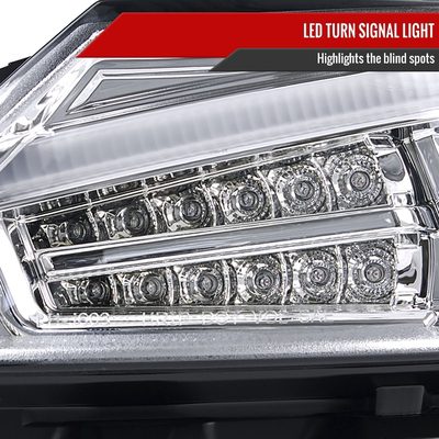 2011-2013 Scion tC LED Bar Projector Headlights LED Turn Signal Lights Chrome