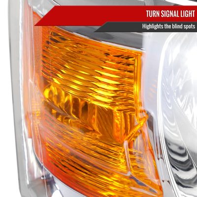 2008-2010 Dodge Grand Caravan Factory Crystal Headlight - Passenger Side