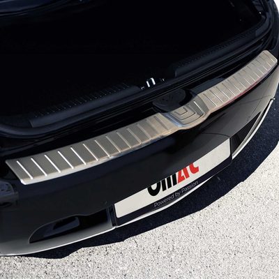 2013-2017 Hyundai Elantra GT Rear Bumper Sill Cover Protector Guard Brushed