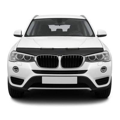 2011-2017 BMW X3 F25 Car Bonnet Mask Hood Bra Half Black