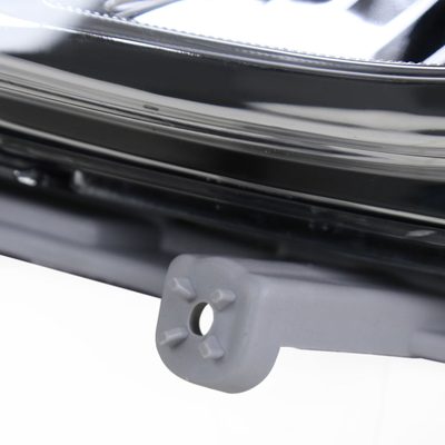2012-2017 Hyundai Accent 12V/27W 881 Fog Lights Kit Chrome/Clear Lens