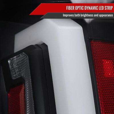 2007-2014 Chevy Tahoe/Suburban/Yukon/Denali LED Signal Tail Lights Matt Black