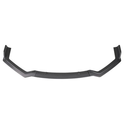 2018-2020 Infiniti Q50 Sport Matte Black Polypropylene 3Pcs Bumper Lip Set