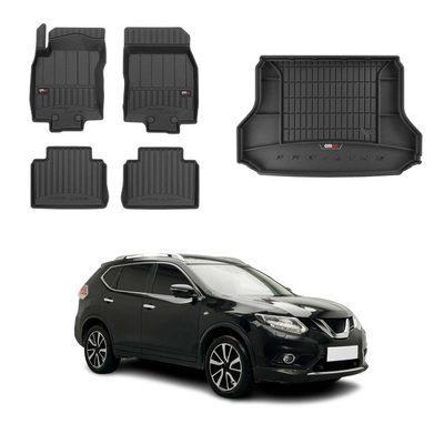 OMAC Floor Mats & Cargo Liners for Nissan Rogue 2014-2016 Pre-FL