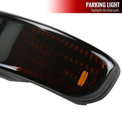 1999-2006 GMC Sierra/Yukon/Yukon XL Headlights&Signal Bumper Lights Smoke