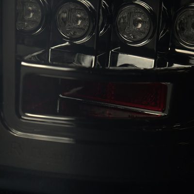 2009-2014 Ford F-150 LED Tail Lights Chrome Housing/Smoke Lens