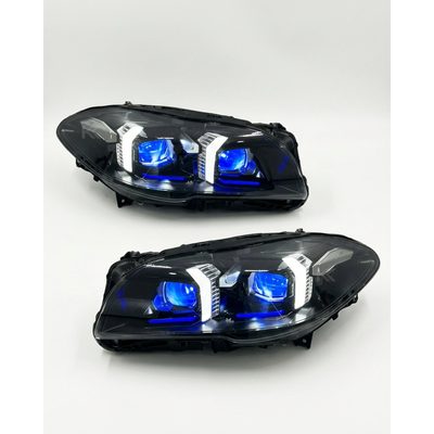 BMW 5 Series F10 / F18 LED Headlight Assembly with High / Low Beam 2011 - 2017