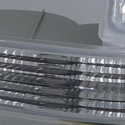 1998-2000 Ford Ranger Corner Parking Turn Signal Lights Chrome/Clear Lens