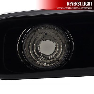 1994-2001 Acura Integra Hatchback Tail Lights Glossy Black/Smoke Lens