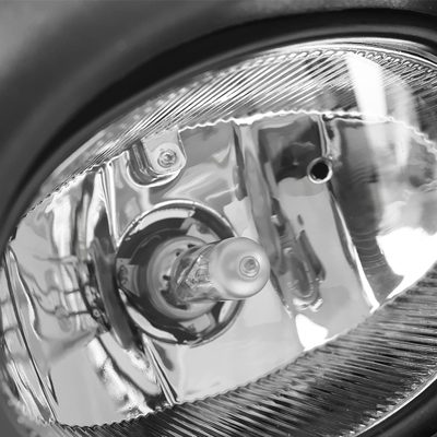 2004-2005 Acura TSX H11 Fog Lights Kit Chrome Housing/Clear Lens