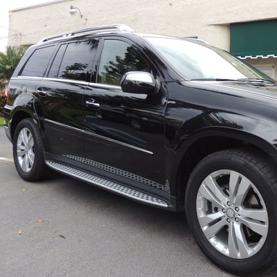 2007-2012 Mercedes Benz X164 GL Class Aluminum Side Step Nerf Bars