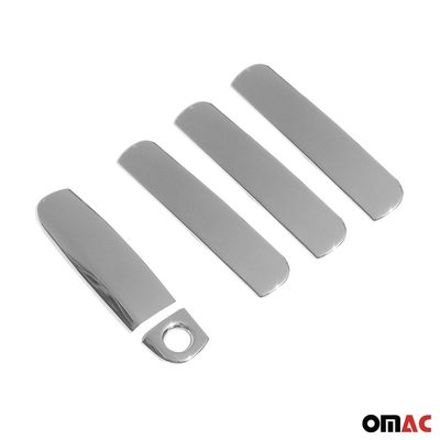 2004-2010 Audi A8 L Car Door Handle Cover Protector Stainless Steel Chrome 5 Pcs