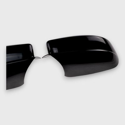 2011-2023 Chrysler 300 / Dodge Charger Mirror Cover Caps Gloss Black 2Pcs ABS Plastic