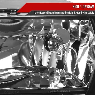 1994-2001 Dodge RAM 1500/ 1994-2002 RAM 2500 3500 Factory Headlights Matt Black