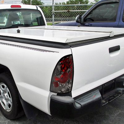 2005-2008 Toyota Tacoma Tail Lights Chrome Housing/Smoke Lens
