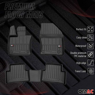 2019-2026 Lexus UX200 UX250h Premium Floor Mats Liners Full Set All Weather Heavy Duty