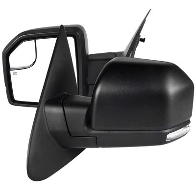 2003-2006 Ford Expedition Matt Black Heated Side Mirrors LED Turn Signal