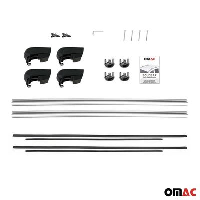 2024-2026 Mazda CX-90 Roof Rack Cross Bars Silver