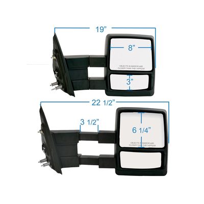 Fits 2004-2014 Ford F150, 2010-2014 F150 Raptor (KSR-61187F)