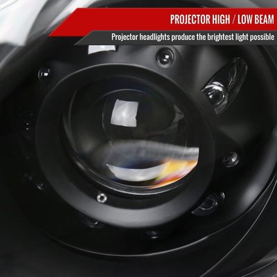 2008-2013 Infiniti G37/2014-2015 Q60 Factory Style Headlights Matte Black
