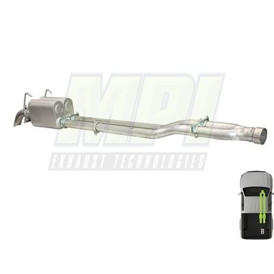 RAM, 2011-2026, 6.4L - MPI Bullnoze Exhasut Series