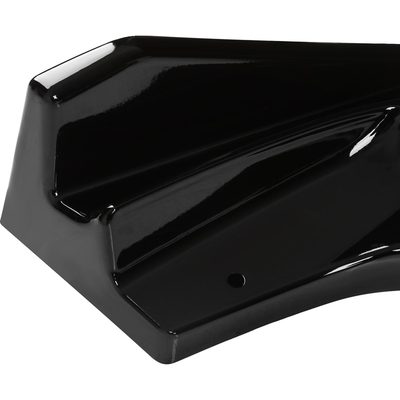 2014-2017 Honda Fit Glossy Black Polypropylene 3Pcs Bumper Lip Spoiler