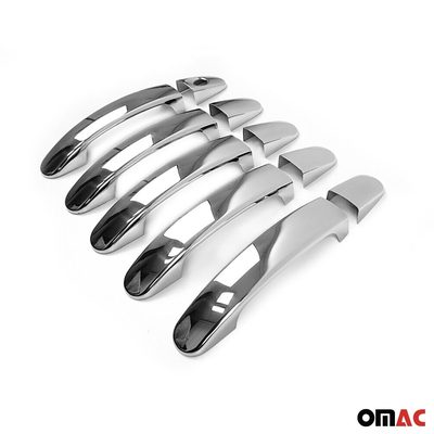 2014-2019 Ford Transit Connect Pre-FL Mirror Cover Caps & Door Handle Chrome Set
