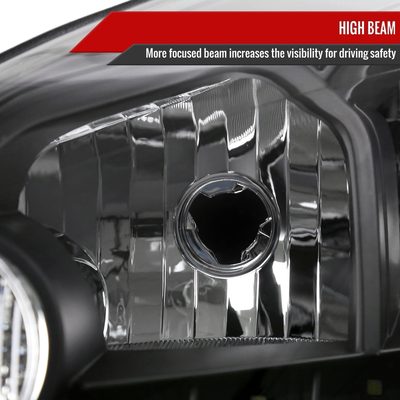 2006-2013 Chevy Impala /Impala Limited /06-2007 Monte Carlo Headlights LED Black
